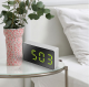 LED Mirror Table Clock Digital Alarm Snooze Display Time Night Light Desktop USB Alarm Clock Home Decor Gifts for Children